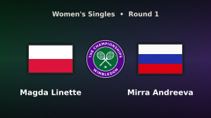 Magda Linette vs Mirra Andreeva live stream