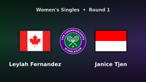 Leylah Fernandez vs Janice Tjen live stream