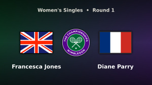 Francesca Jones vs Diane Parry live stream