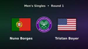 Nuno Borges vs Tristan Boyer live stream