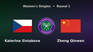 Katerina Siniakova vs Zheng Qinwen live stream