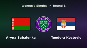 Aryna Sabalenka vs Teodora Kostovic live stream