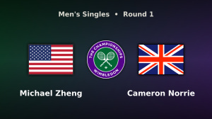 Michael Zheng vs Cameron Norrie live stream