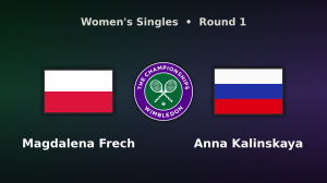 Magdalena Frech vs Anna Kalinskaya live stream