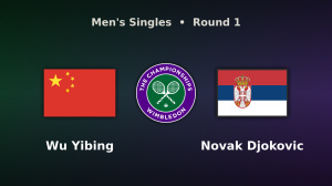 Wu Yibing vs Novak Djokovic live stream