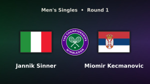 Jannik Sinner vs Miomir Kecmanovic live stream