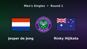 Jesper de Jong vs Rinky Hijikata live stream