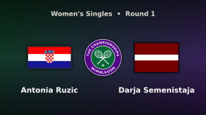 Antonia Ruzic vs Darja Semenistaja live stream